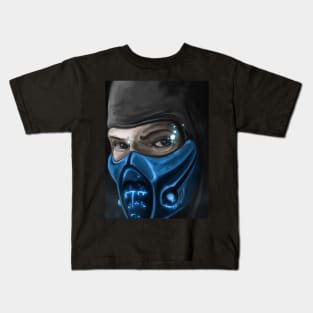 Sub Zero Portrait Kids T-Shirt